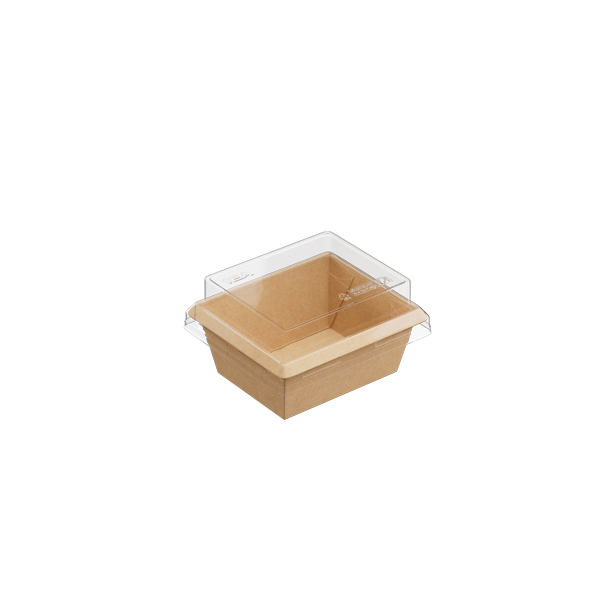 250ml rPET High OneClick Flat Lid