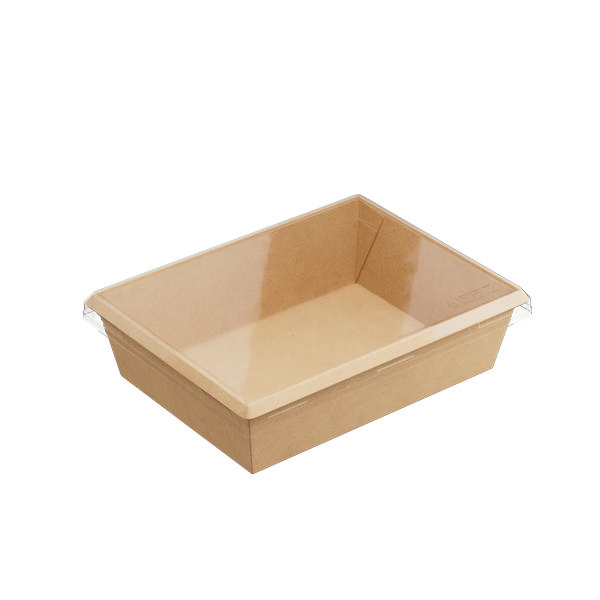 1000ml rPET Flat OneClick Lid