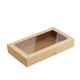 1450ml Kraft OneBox with PP Window (PO Lined)