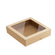 1500ml Kraft OneBox with PP Window (PO Lined)