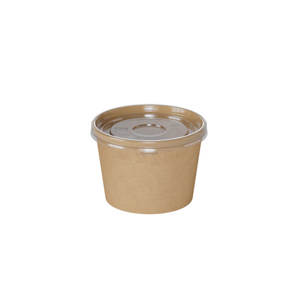 380ml Kraft OneBowl (PO Lined)