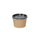 380ml Kraft/Black OneBowl (PO Lined)