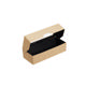 500ml Kraft/Black OneBox with PP Window (PO Lined)