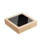 1500ml Kraft/Black OneBox with PP Window (PO Lined)