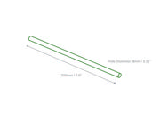 DETAIL2637 Go-Pak White Individually Wrapped Paper Straw