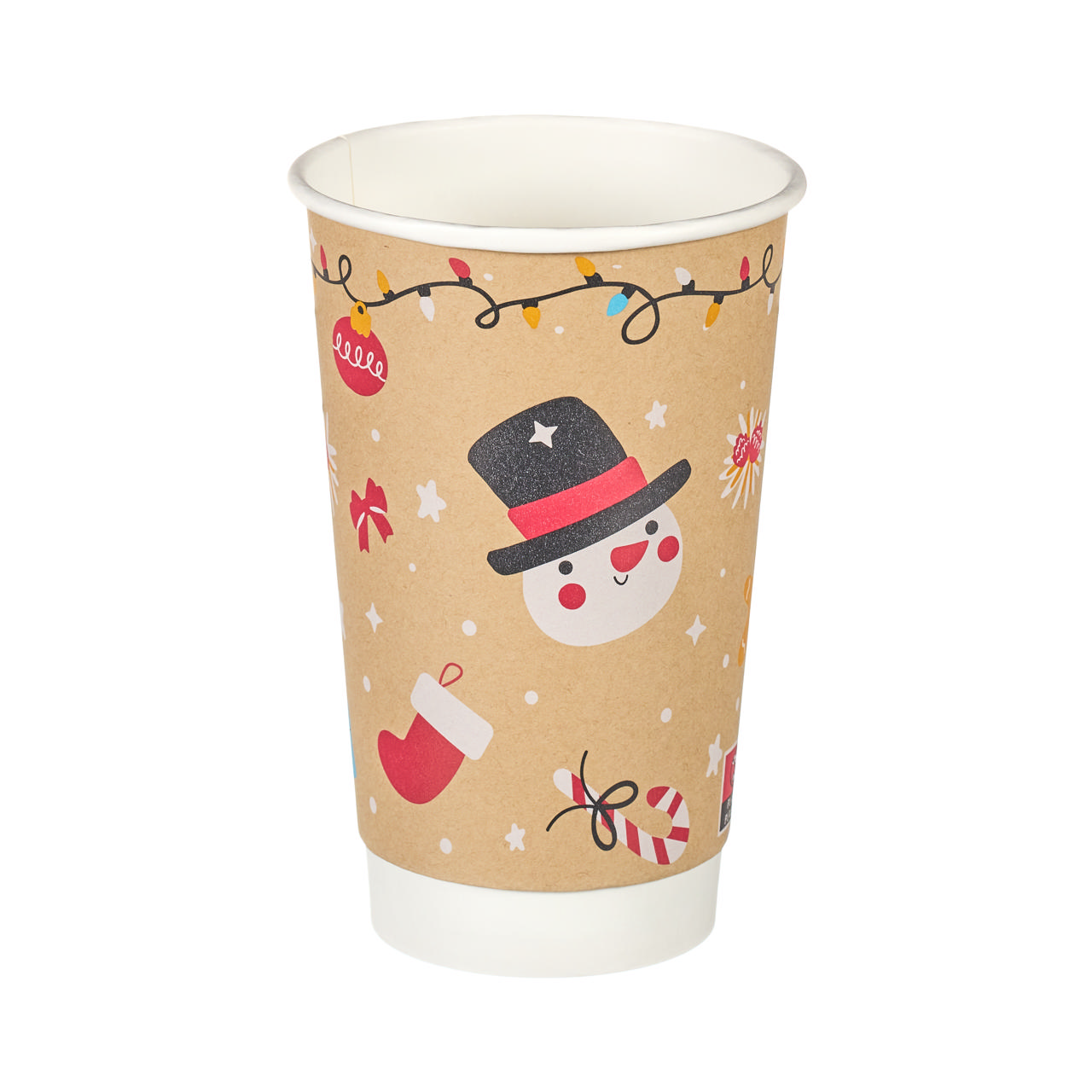 16oz Double Wall Hot Cup (Aqueous Lined) (SUP)