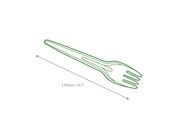 Premium Paper Fork