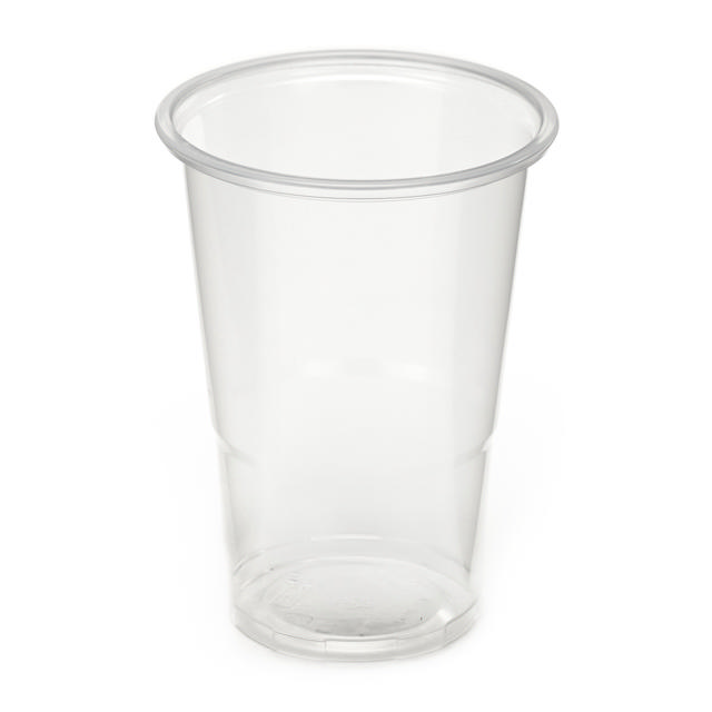 Half Pint to Brim (284ml) Clear PP Tumbler 