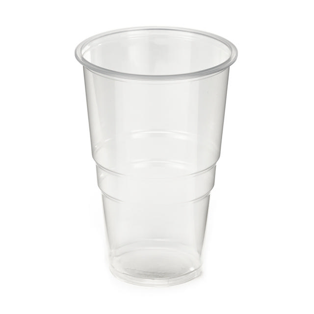 Pint to Brim (568ml) Clear PP Tumbler 