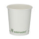 4oz White Single Wall Hot Cup (PLA Lined)