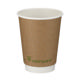 12oz Kraft Double Wall Hot Cup (PLA Lined)