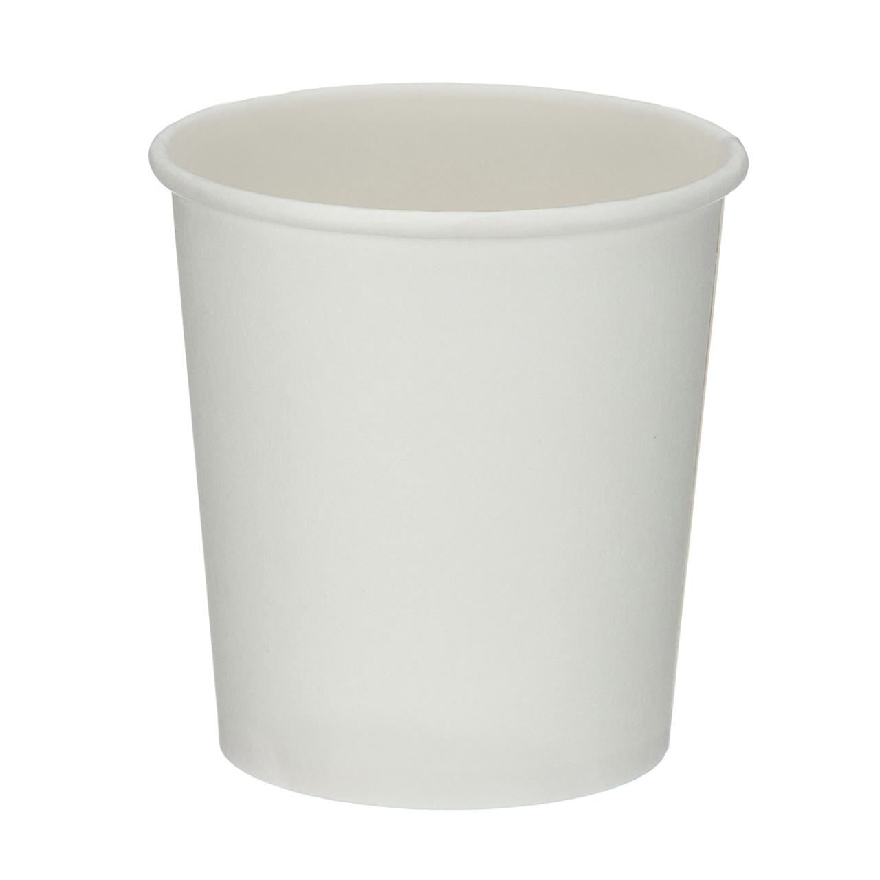 4oz White Single Wall Hot Cup (PE Lined)