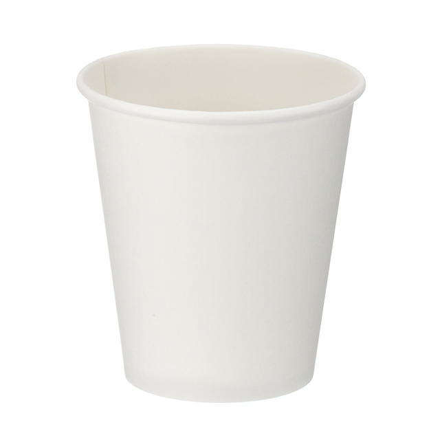 10oz White Single Wall Hot Cup (PE Lined)