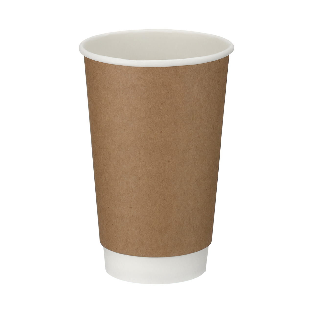 16oz Black Double Wall Hot Cup (PE Lined)