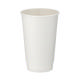 16oz White Double Wall Hot Cup (PE Lined)