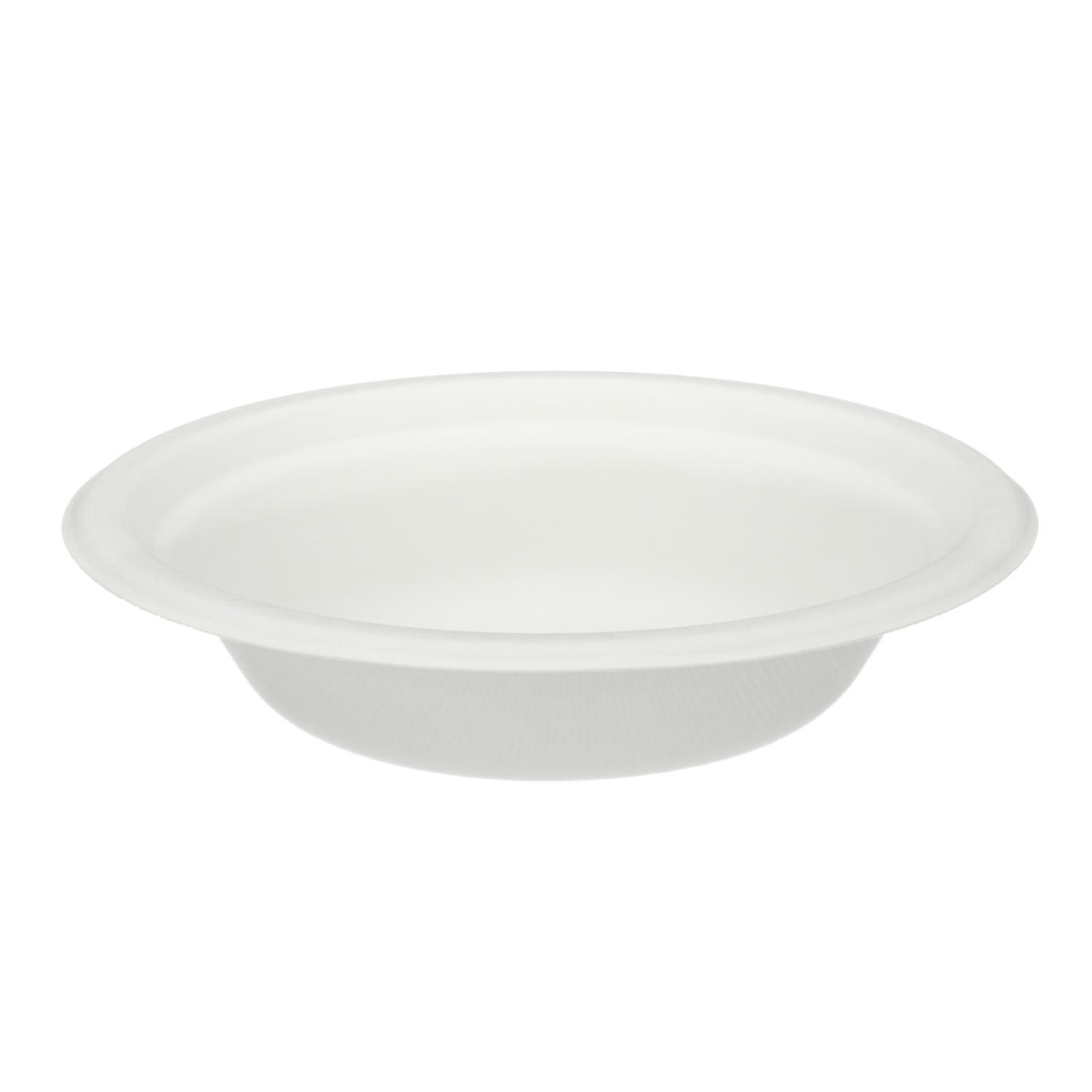 12oz White Moulded Fibre Round Bowl