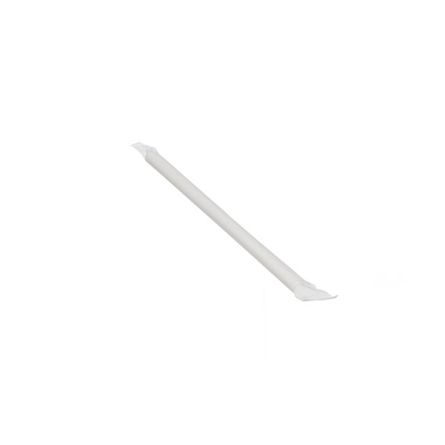 White Individually Wrapped Paper StrawGo-Pak White Individually Wrapped Paper Straw