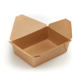 Extra Large #3 Kraft Folded Board Food Box (PE Lined)