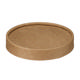 16oz Kraft Soup Pot Lid (PP Lined)
