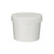 8oz White Premium Soup Pot / White Paper Lid (PP lined) 
