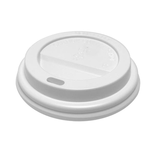 8oz White PP Lid 