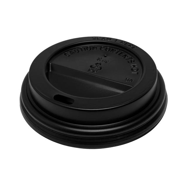 8oz Black PP Lid