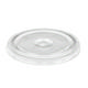 14/16/20/24oz Clear rPET Flat Cold Cup Lid with Straw Slot
