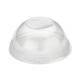 6oz Clear rPET Domed Ice Cream Pot Lid