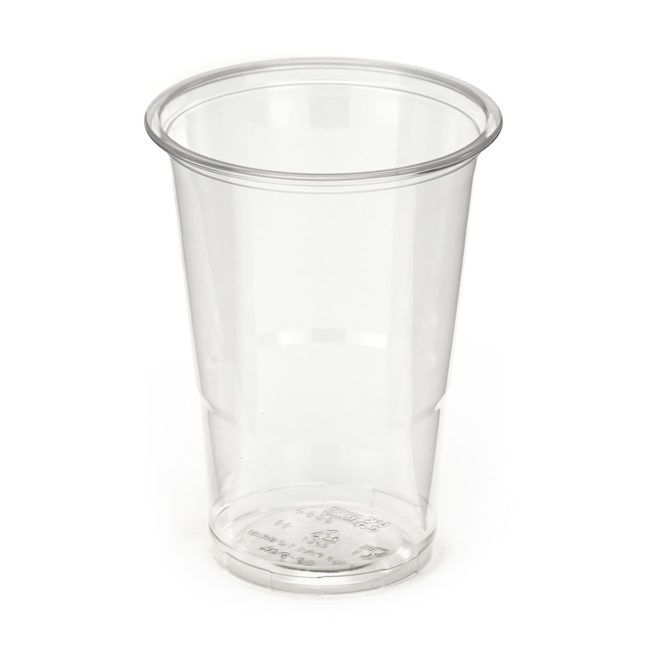 Half Pint To Brim (284ml) Clear rPET Tumbler